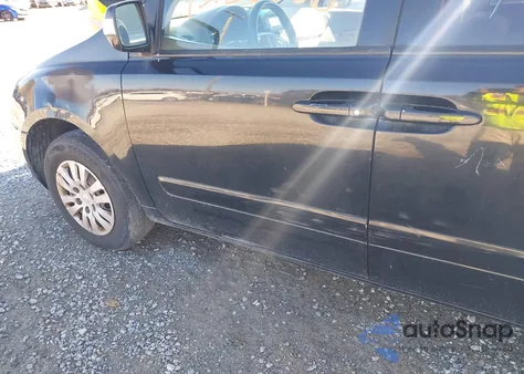 2012 Kia Sedona Lx из США, поврежденный, VIN KNDMG4C72C6458797